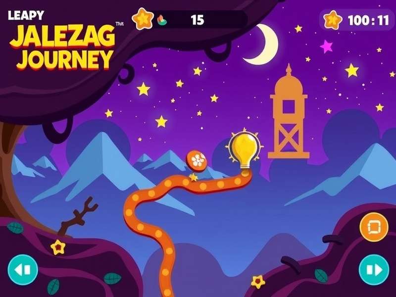 Zigzag Jalebi Journey Game Screenshot